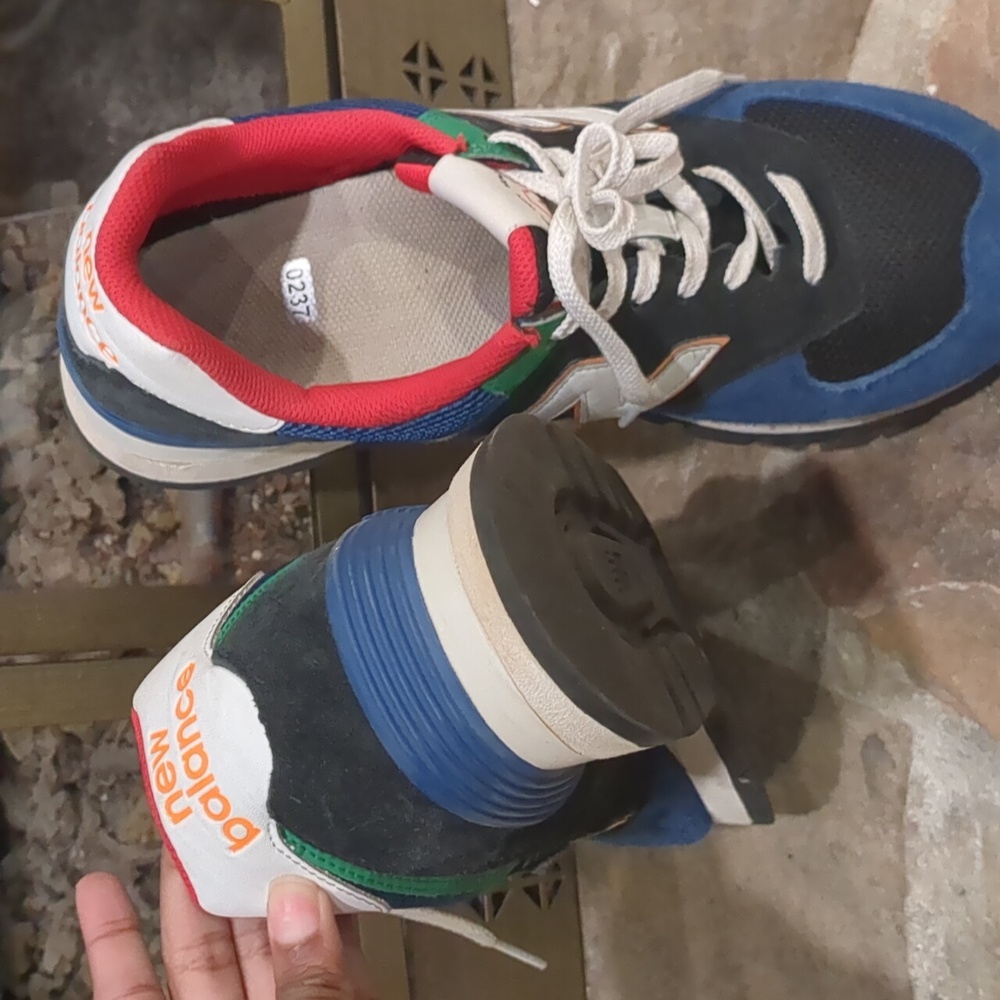 Multicolor new balance sneakers